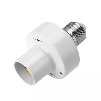 Патрон E27 для лампочек, адаптер для радара, держатель для лампы с датчиком, Интеллектуальный держатель для лампы с задержкой для лестницы, коридора, гаража, 85-265 В переменного тока