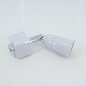 Патрон E27 Gakaki белый/черный