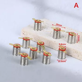 Патроны для ламп E10 HUXUAN, 10 шт.