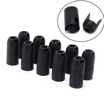 Патроны для ламп E14 ABS-пластик 10 шт.