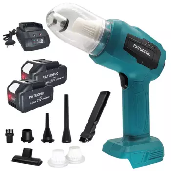 PATUOPRO 2в1 Мини Ручной Пылесос для Автомобиля 18В