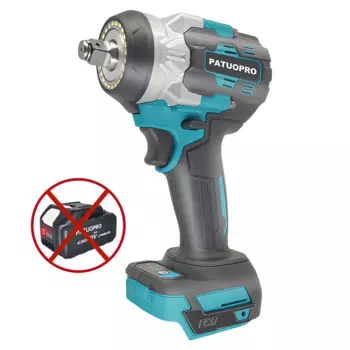 PATUOPRO Беспроводной Ударный Гайковерт 1/2 дюйма