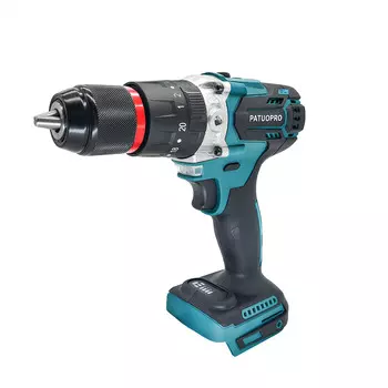 PATUOPRO Бесщеточная ударная дрель 13 мм для аккумулятора Makita 18 В