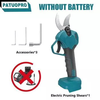 PATUOPRO Бесщеточные электрические ножницы для обрезки 40 мм для Makita 18 В