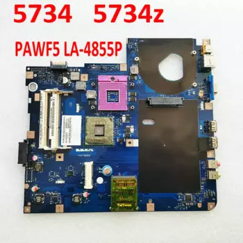PAWF5 LA-4855P для Acer 5734 5734Z Материнская плата ноутбука MBNAK02002 материнская плата GL40 DDR3
