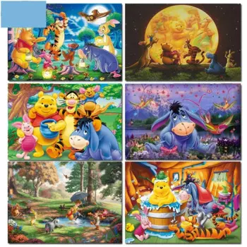 Пазлы из мультфильма «Винни собака», 1000 деталей