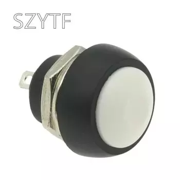 PBS-33B 2-контактный мини-переключатель 12 мм водонепроницаемый Мгновенный кнопочный переключатель с сброса без блокировки