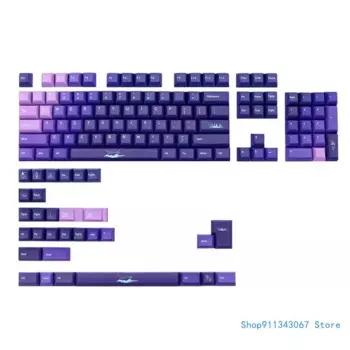 PBT Keycap KCA профильные колпачки 135 клавиш для 61 64 68 75 84 87 механическая клавиатура Прямая поставка