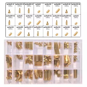 Латунные прокладки YMAX M2 M2.5 M3 M4 M5 M6