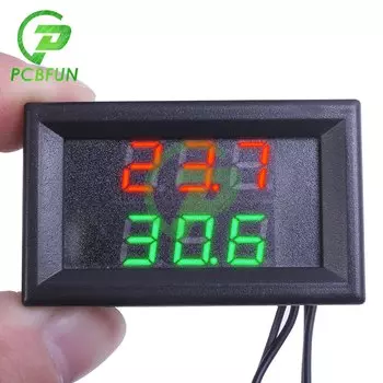 pcbfun Dual LED Digital Thermometer