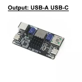 PD3.1 140 Вт (28 в, 5 а), модуль быстрой зарядки PD3.1 140W (28V 5A) Fast Charging Module TYPE-C USB All Protocol Desktop Car Quick Charge PD3.0 QC3.0 QC4+ Mobile phone charger