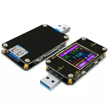 PD/USB измеритель напряжения и тока, многофункциональный детектор PD типа с, USB тестер, цифровой дисплей напряжения