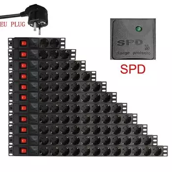 PDU розетка Strider Rui 16А 4000Вт 2м