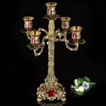 PEANDIM Подсвечник из цинкового сплава