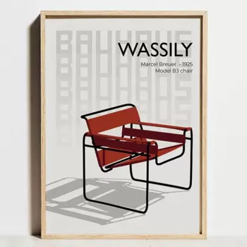 Печать на холсте Angel Wall, геометрический, современный