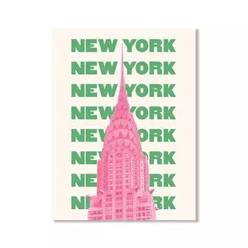 Печать на холсте Blue hour Леопард