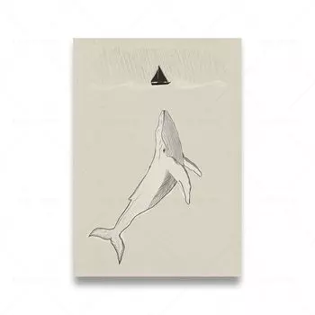 Печать на холсте "Иисус кормит 5000"