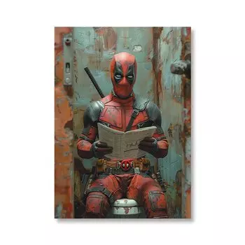 Печать на холсте Marvel Super Hero MINISO