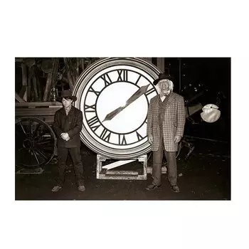 Печать на холсте «Назад в будущее» WJWANG