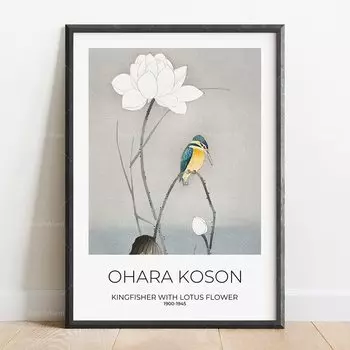 Печать на холсте Ohara Koson