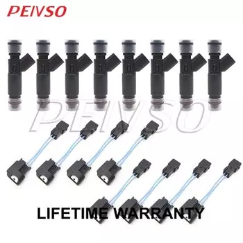PEIVSO 8 шт. 2F1E-A7A 53030778 53030778AB RL030778AB FJ682 топливный инжектор для Dodge & JEEP B1500 B2500 B3500 GRAND CHEROKEE 5,2 л 5,9 л