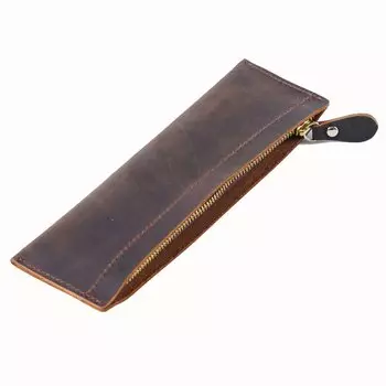 Пенал AIGUONIU из воловьей кожи