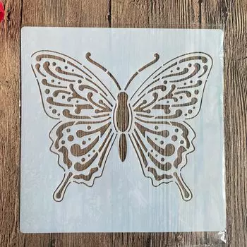 ПенхуаМобан трафарет бабочка 20*20 см