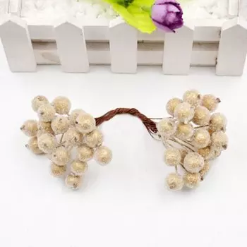 Пенопластовые елочные ягоды Hua Ming Ce C0809-01 40 шт.