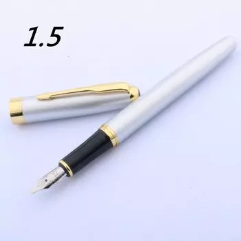 Перьевая ручка chouxiongluwei Classic Silver Metal 388 Duckbill