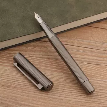 Перьевая ручка Chouxiongluwei Gun Gray 313