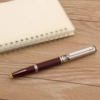 Перьевая ручка Chouxiongluwei Hero 240 молочного цвета