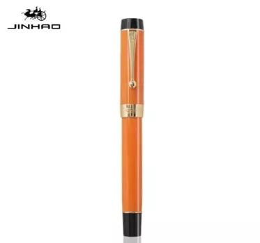 Перьевая ручка JINHAO 100 смола золотой зажим EF F M