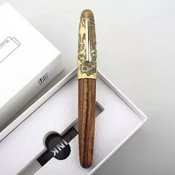 Перьевая ручка Jinhao 9056 деревянная