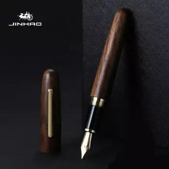 Перьевая ручка Jinhao 9056 из дерева