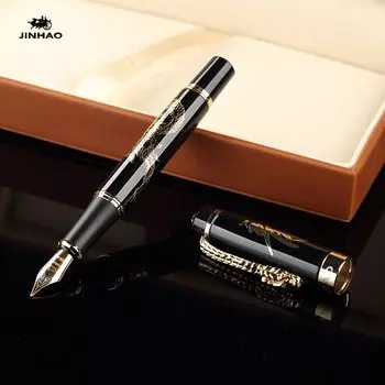 Перьевая ручка JinHao с китайскими иероглифами