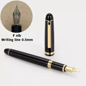 Перьевая ручка Jinhao X350 в стиле ретро, элегантный корпус, золотой зажим, тонкое/среднее перо для письма, подпись, офисная школа A7345