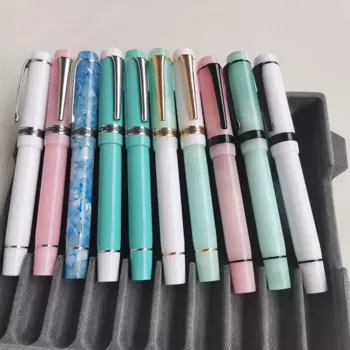 Перьевая ручка Kaigelu 316, перьевая ручка целлулоида EF F M Nib, акриловая красивая мраморная офисная деловая модель, чернильная ручка для письма, подарок