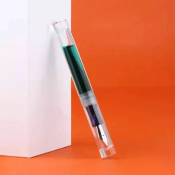 Перьевая ручка MAJOHN C1 Drops, прозрачные наконечники EF F M, чернильная ручка, школьный офис, письменный рождественский подарок, школьные принадлежности, канцелярские принадлежности