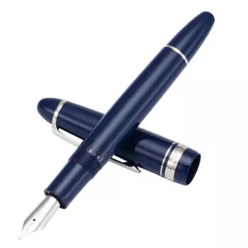 Перьевая ручка MAJOHN P136 с Смоляным поршнем, ручка EF/F/M/стандартная, с 20 чернилами, для делового офиса, школы