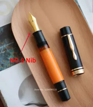 Перьевая ручка MAJOHN P139 с большим поршнем и F-образным перьевым наконечником, Элегантные Роскошные Металлические Элегантные канцелярские принадлежности для бизнеса, чернильная ручка для каллиграфии