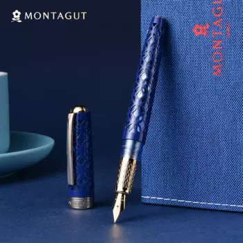 Перьевая ручка Montagut Exquisite Hollow Series, прозрачная и герметичная, с тонким наконечником 0,5 мм, чернильная ручка для письма, новая
