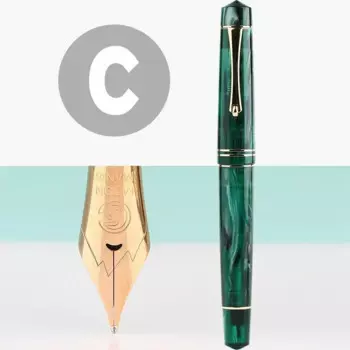 Перьевая ручка MOONMAN m800 из смолы, красочный золотой зажим, перо 0,5 мм F, чернильные ручки для письма, бизнес, офис, школа, канцелярские принадлежности, подарочные ручки