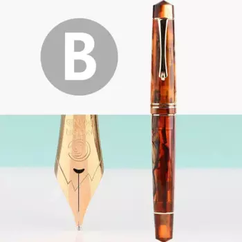 Перьевая ручка MOONMAN m800, ручка с чернилами из смолы и золотым зажимом, наконечник F 0,5 мм, бизнес-офис, школа, письменные принадлежности, канцелярские принадлежности, подарочная ручка