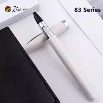 Перьевая ручка серии Pimio 83, 8 карат, золото, тонкое перо, роскошные элегантные чернильные ручки для каллиграфии, канцелярские принадлежности, бизнес-офис, школьные принадлежности