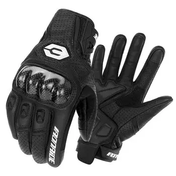 Перчатки для гонок на мотоциклах, мужские дышащие кожаные перчатки, перчатки для мотоцикла с сенсорным экраном, защитные перчатки для мотокросса, велосипедные перчатки