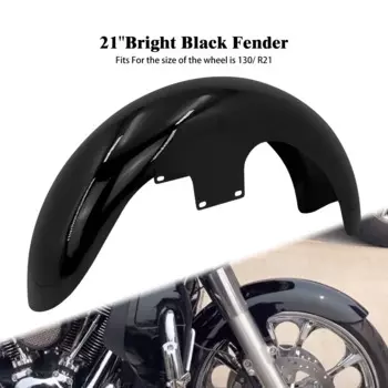 Переднее крыло для мотоцикла 19 ''21'', глянцевое черное/матовое черное для Harley Touring Road King Street Electra Glide 1996-2022