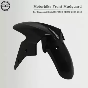 Переднее крыло мотоцикла для Kawasaki Ninja250R, брызговик для шин Kawasaki Ninja 250 EX250 2008-2012