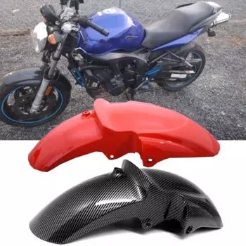 Переднее крыло мотоцикла, крышка колеса, брызговик для Yamaha FZ6N FZ6S FZ 6N 6S Fazer 600 XJ6 2004 2005 2006 FZ6, брызговик из углеродного волокна