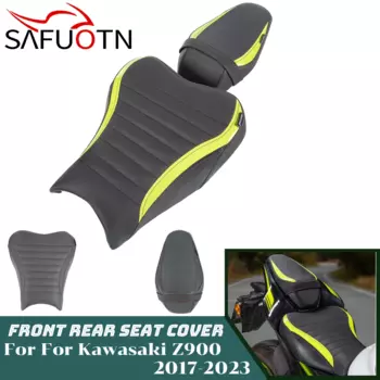 Переднее сиденье водителя Z900 для Kawasaki Z 900 2017-2024 2019 2020 2021 2022 2023, чехол на подушку заднего пассажирского сиденья мотоцикла