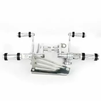 Переднее управление BIKINGBOY 4 дюйма для Yamaha V-Star XVS 1100 Drag Star Custom Classic Silverado 99 00 01 02 03 04 05 06 07 08 09 CNC